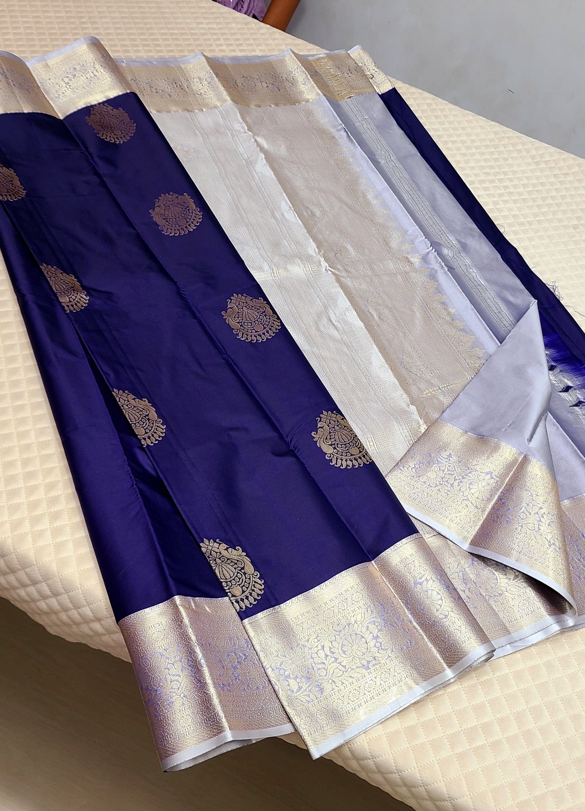 Product Image - Kanchipuram Classic Pattern Silk Sarees