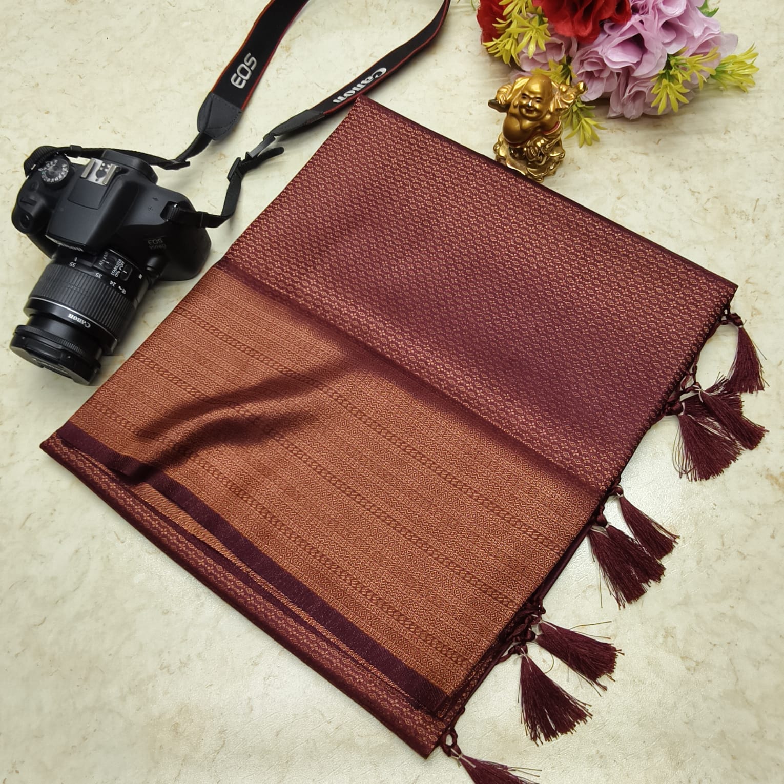 Product Image - Premium Copper Softy Silk Saree