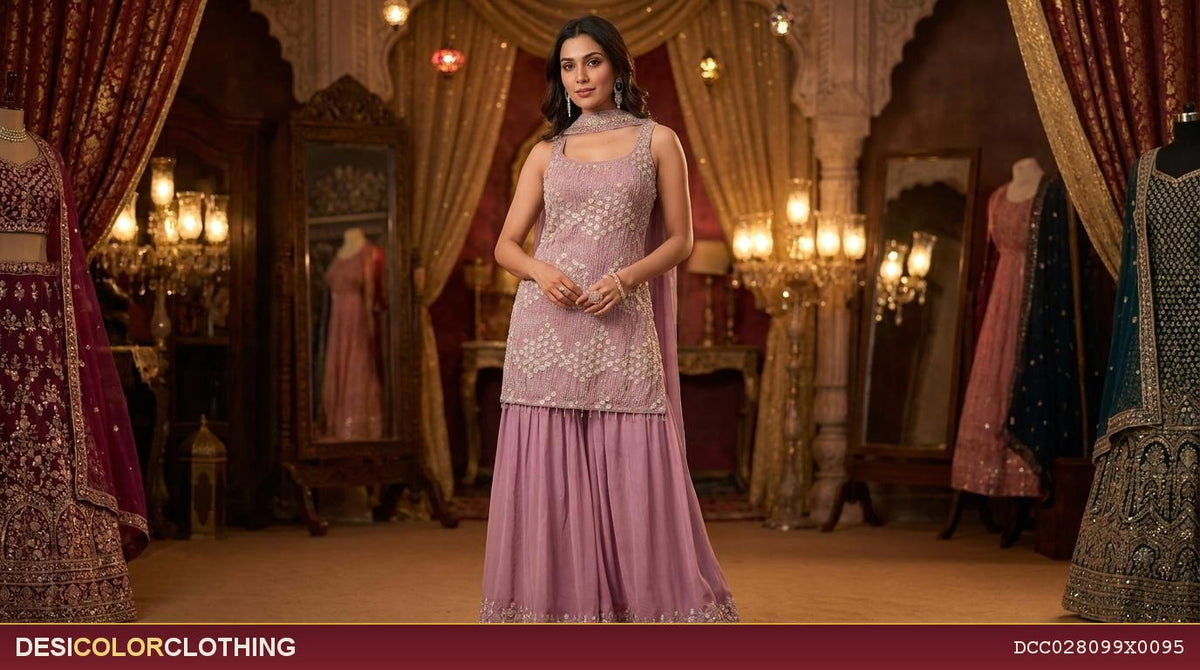 Product Image - Elegant designer plazzo suits fro wedding - 1