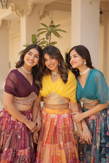 Product Image - Designer Lehenga Choli - Ethnic Wear for Festive Occasions