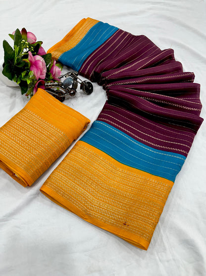 Product Image - Designer Saree: Premium Festive and Wedding Outfit