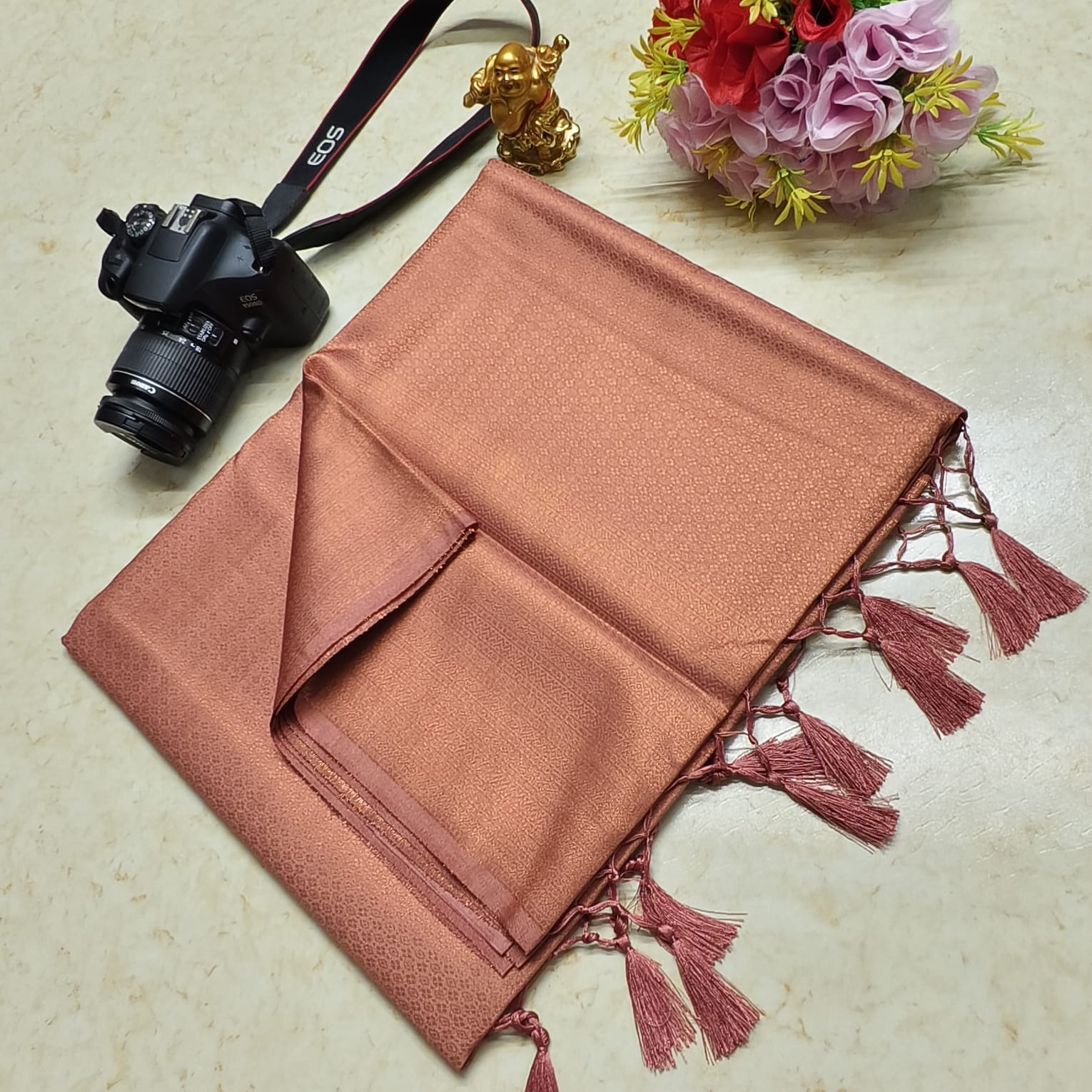 Product Image - Premium Copper Softy Silk Saree