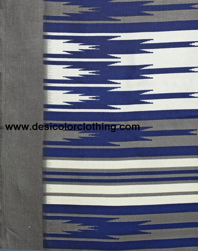 Blue Coloured Poly Silk Printed Casual saree