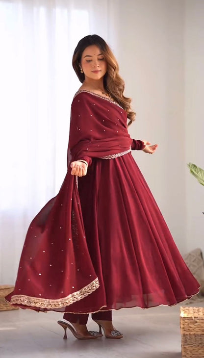Product Image - Designer Kediya Style Lahenga Set - Ready to Wear Ethnic Wear