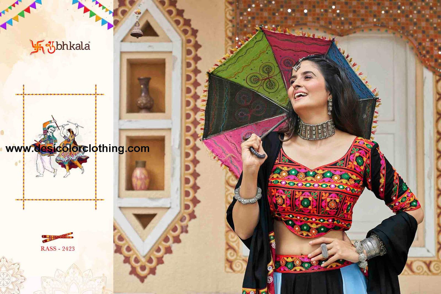 ShubhKala - New Navratri 2024 Festival Wear Chaniya Choli Collection