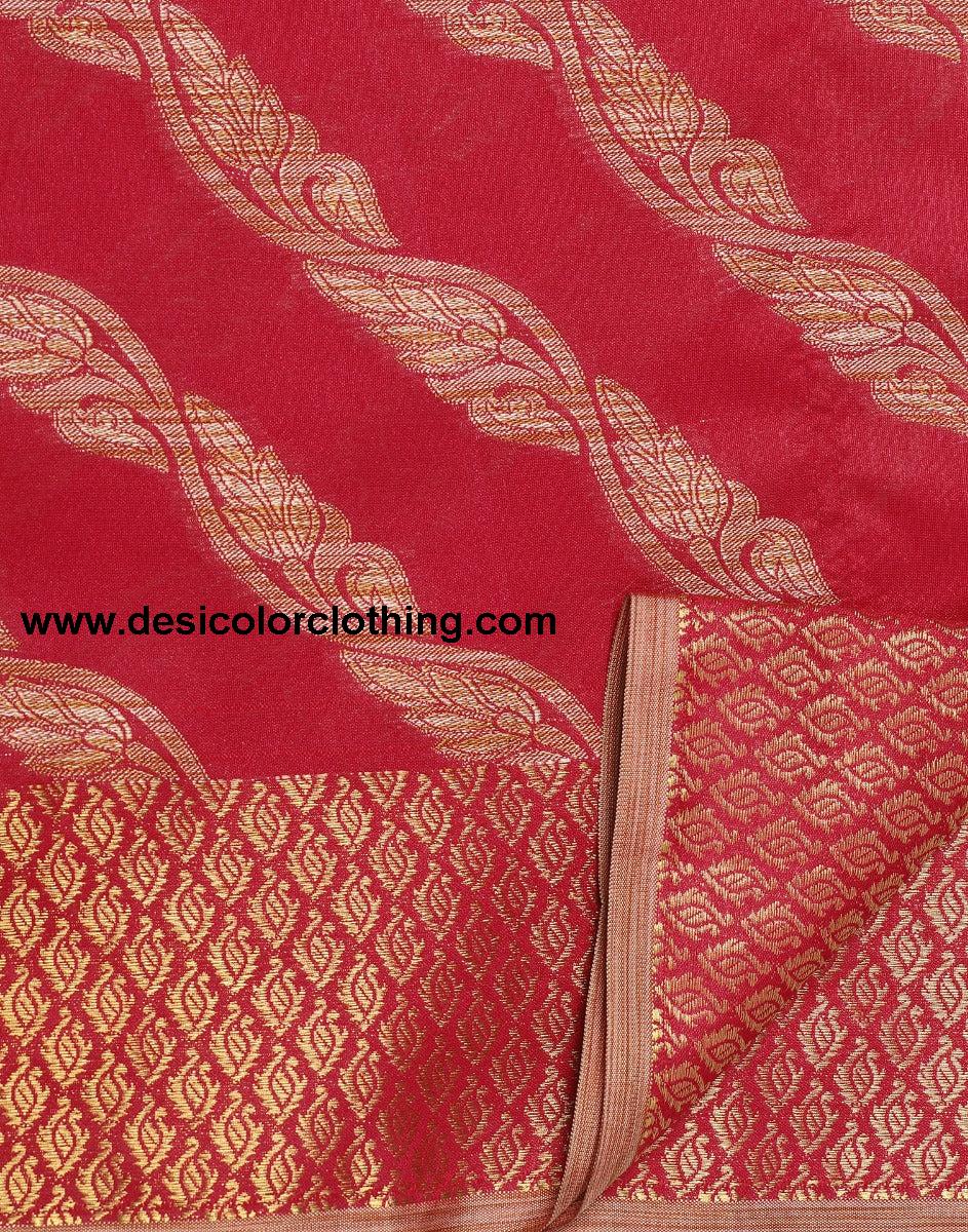 Red Silk Saree