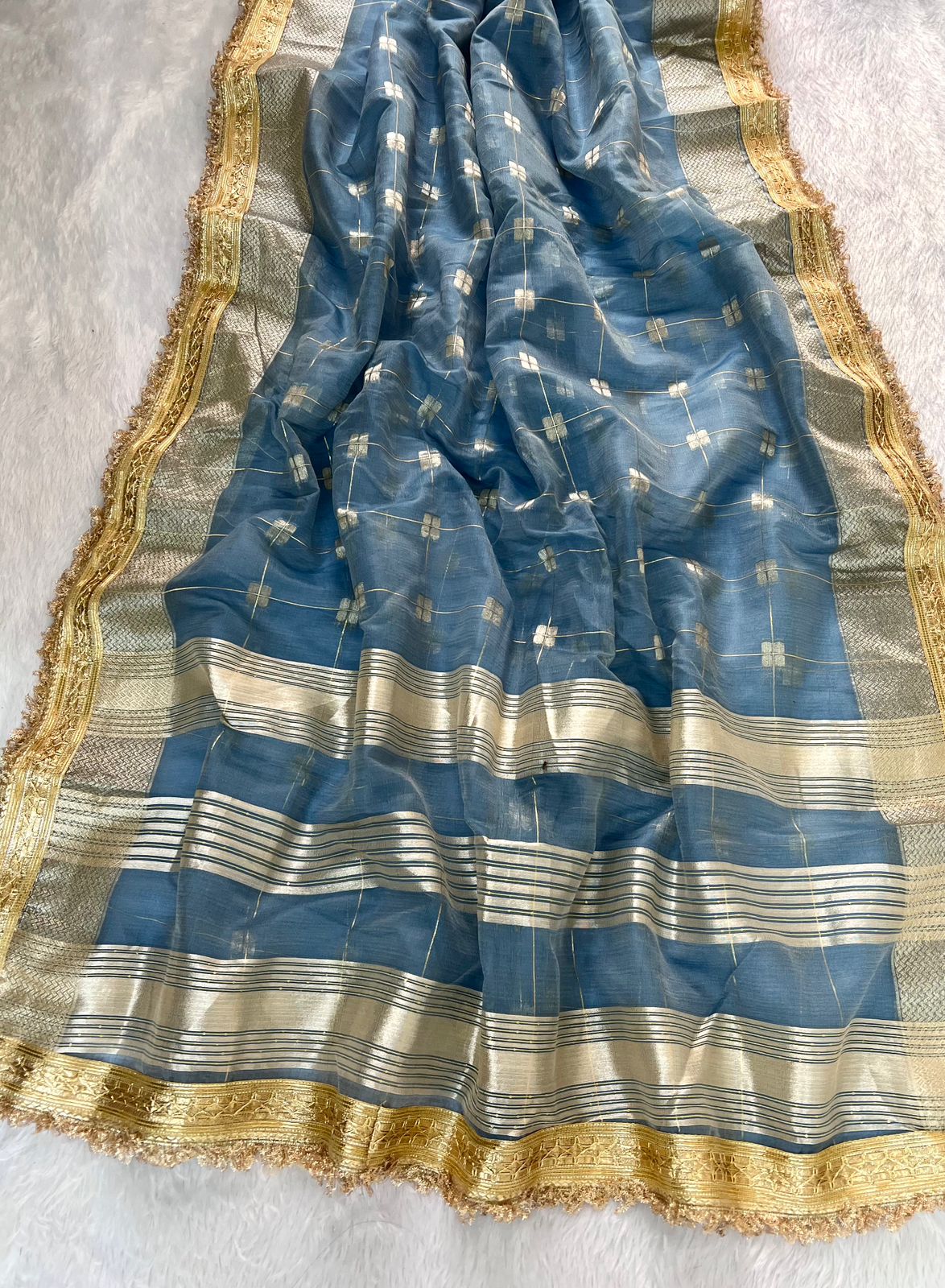 Product Image - Designer Georgette Wedding Saree - Festive Ethnic Wear