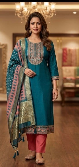 Product Image - Elegant Designer Party Wear Suits for Wedding or Special Occasions - 1