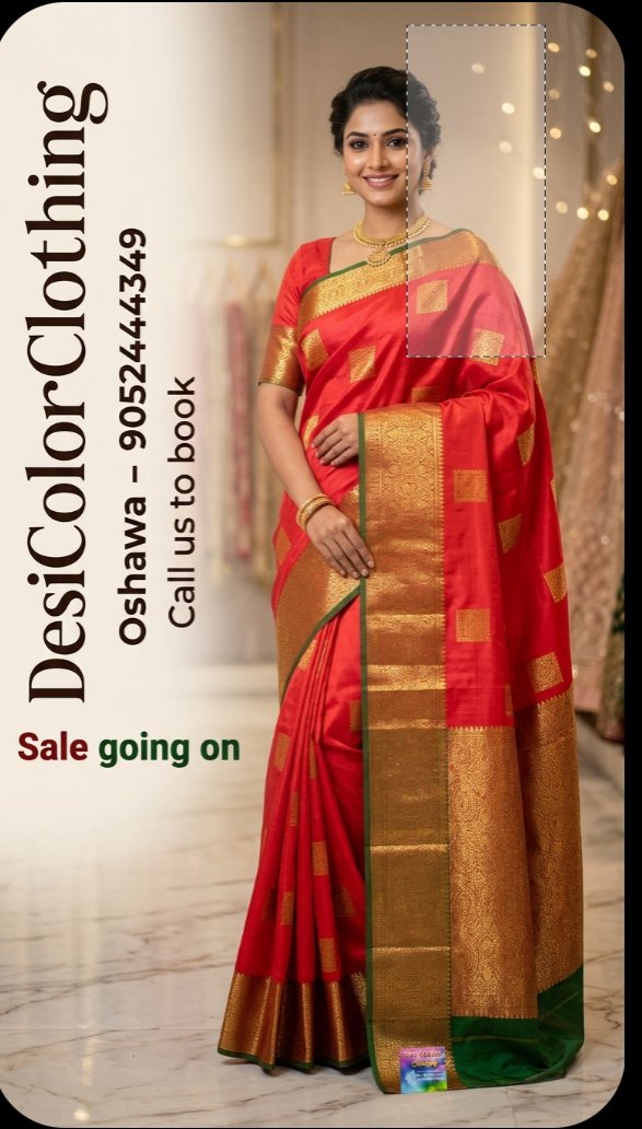 Product Image - Luxurious Red Silk Saree - Perfect for Special Occasions - 1