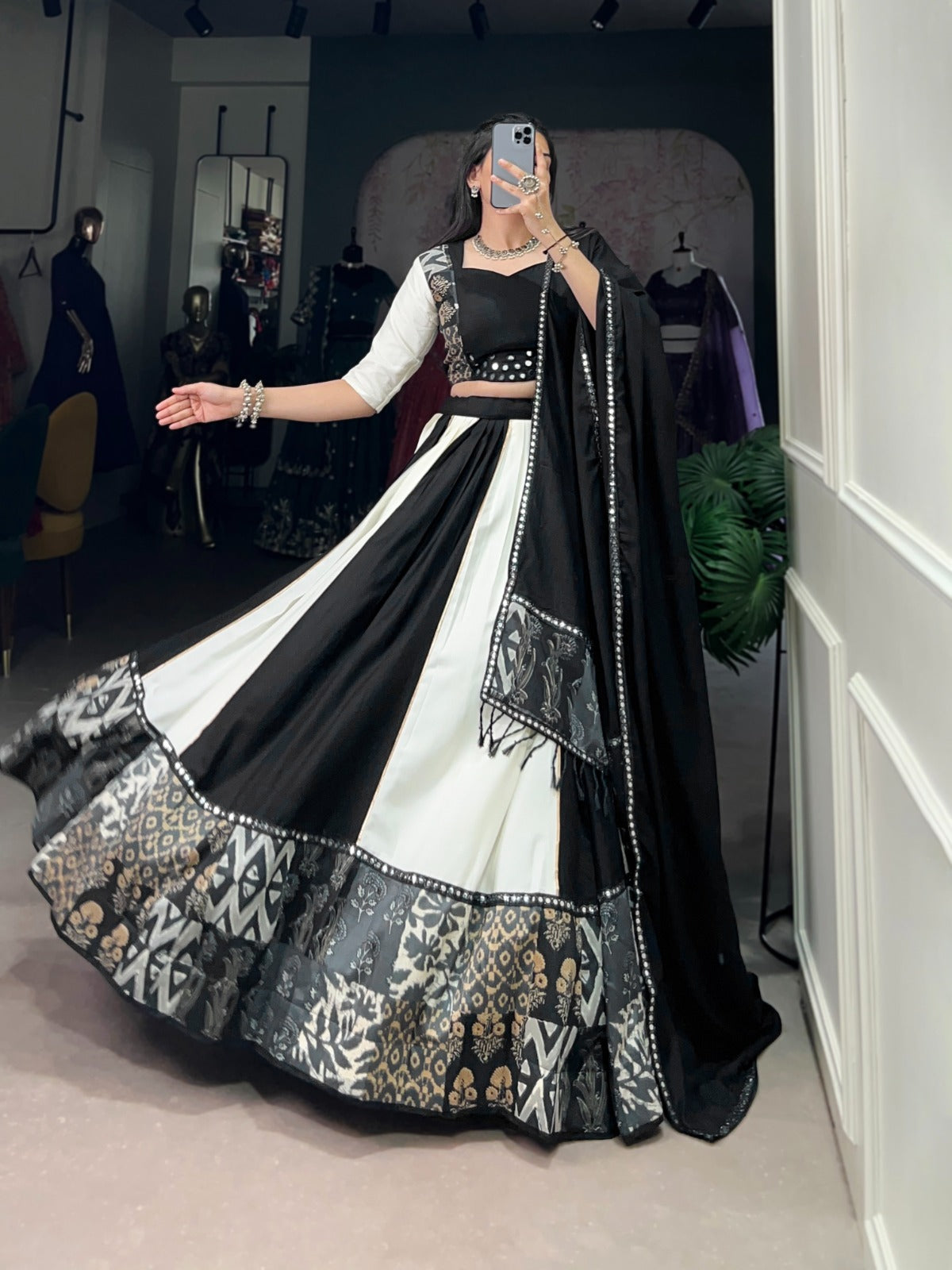 Product Image - Elegant Pure Rayon Lehenga Choli Ensemble