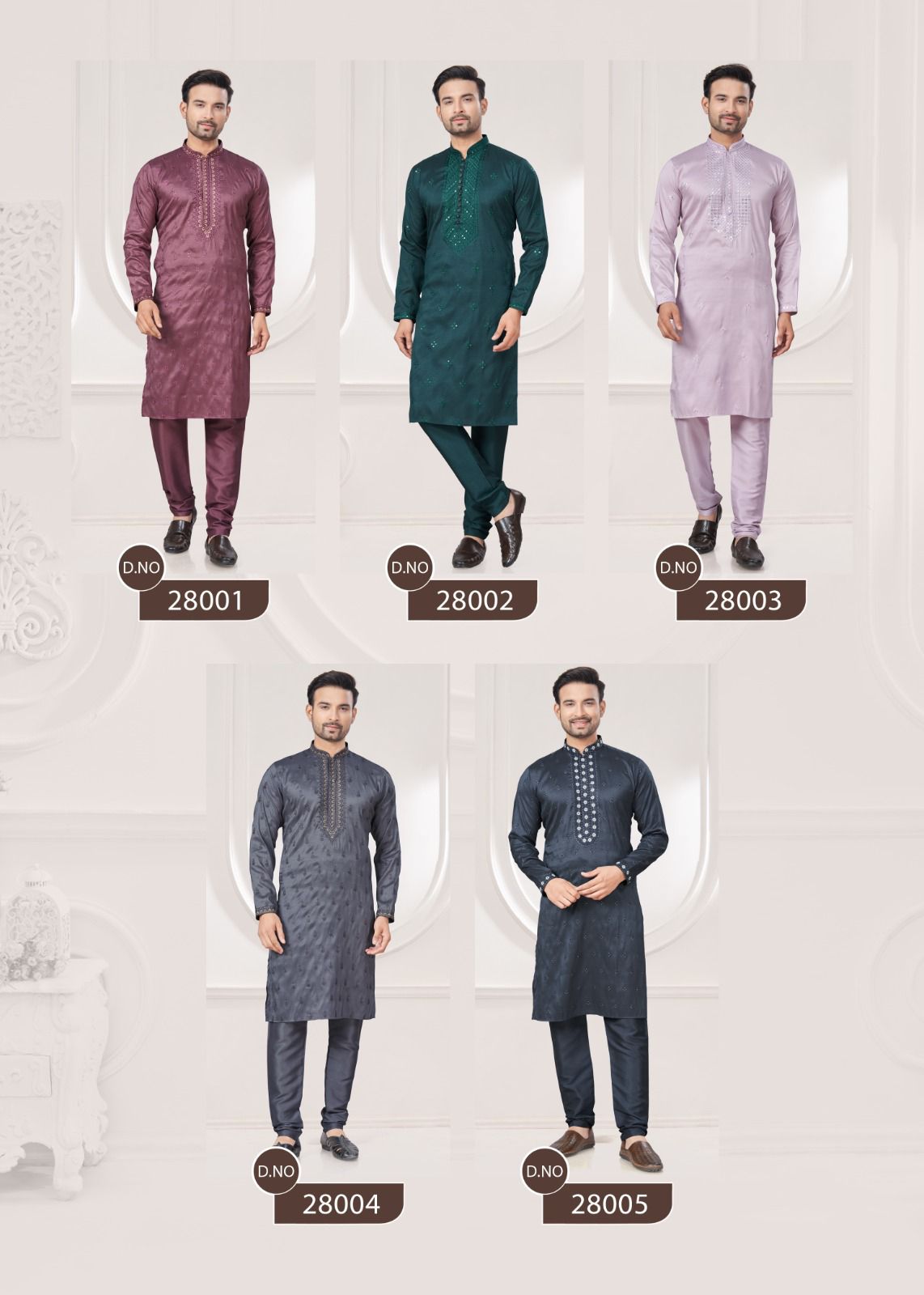 Product Image - Designer Wedding Kurta Pajama Collection Vol 28 - Aashirwad Creation