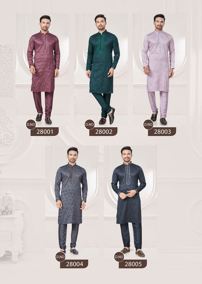 Product Image - Designer Wedding Kurta Pajama Collection Vol 28 - Aashirwad Creation