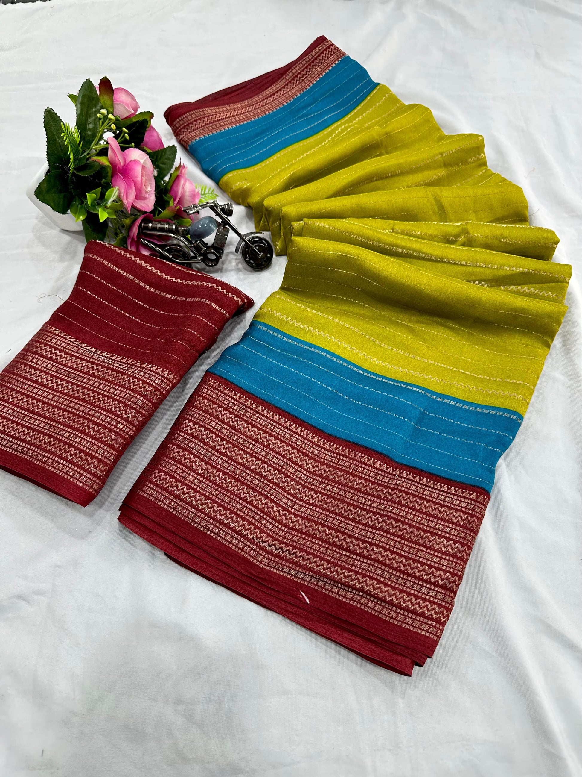 Product Image - Designer Saree: Premium Festive and Wedding Outfit