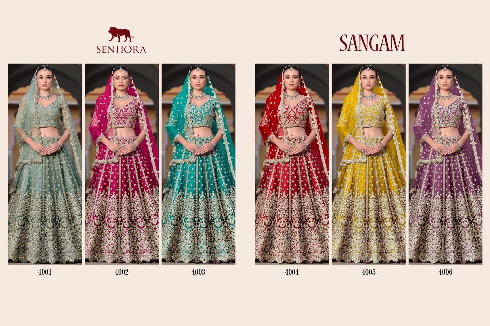 Product Image - Senhora Sangam Premium Wedding Lehenga Collection