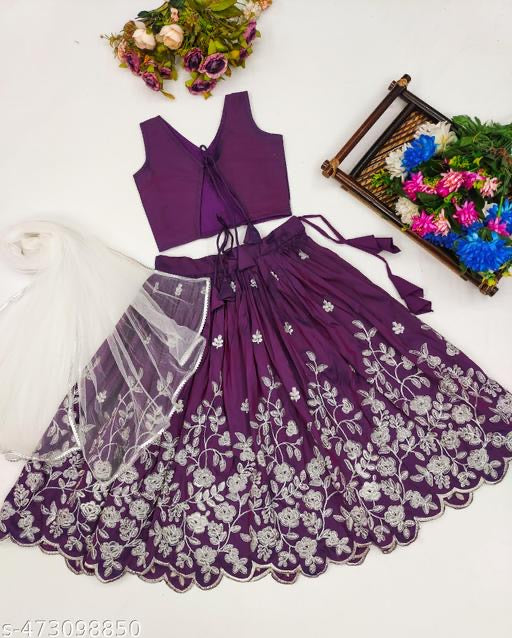 Product Image - Designer Kids Lehengas: Trendy Ethnic Wear for Girls - 9