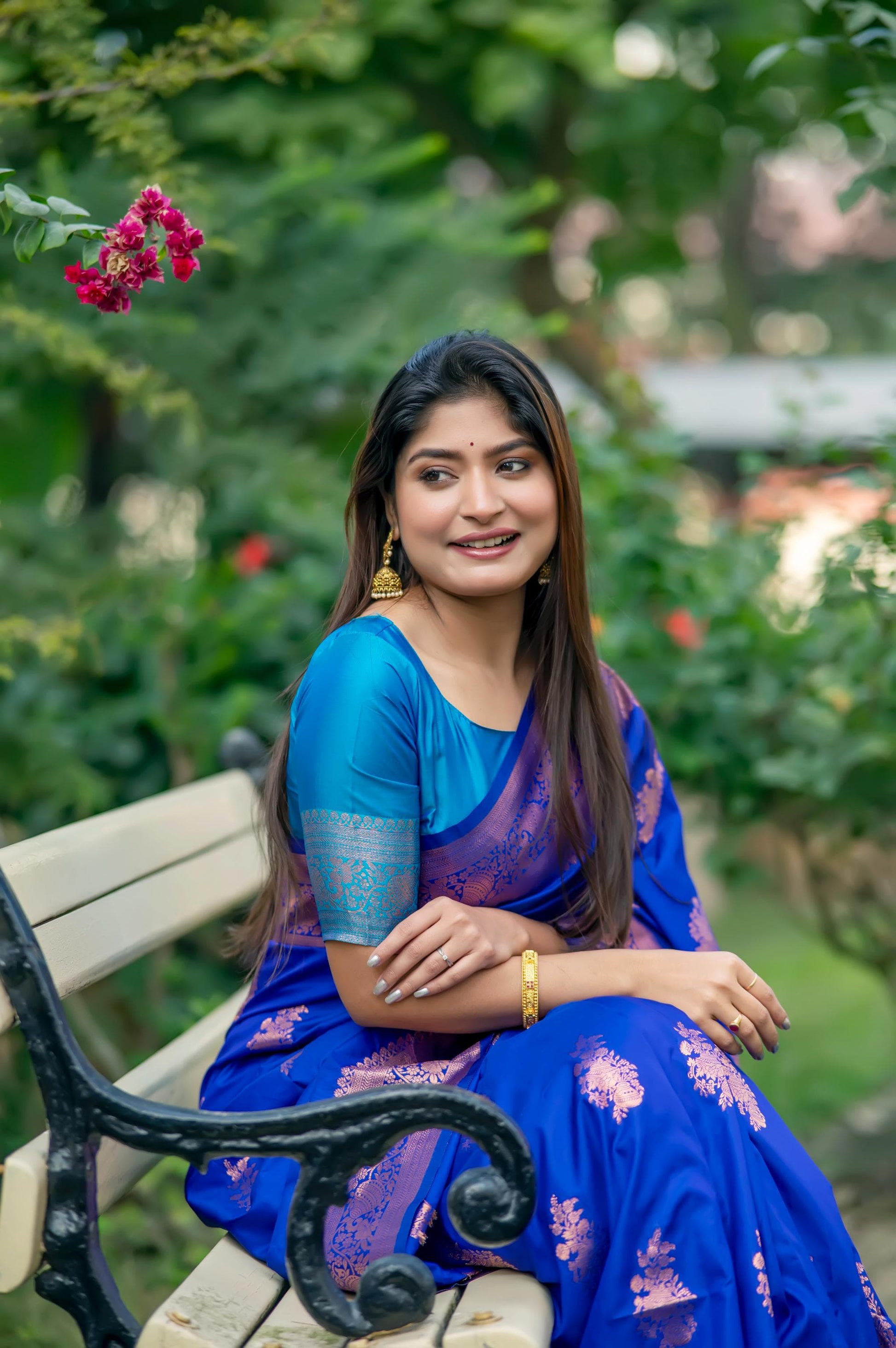 Product Image - Designer Georgette Ethnic Saree