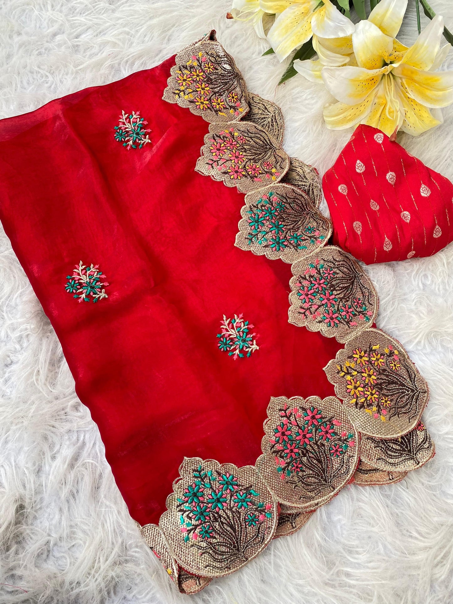 Product Image - Designer Space Silk Saree - Festive & Wedding Collection