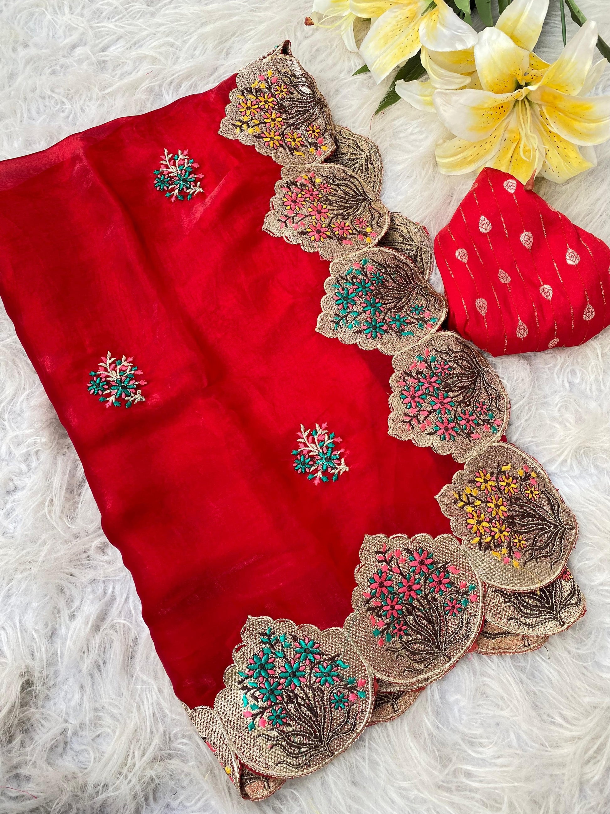 Product Image - Designer Space Silk Saree - Festive & Wedding Collection