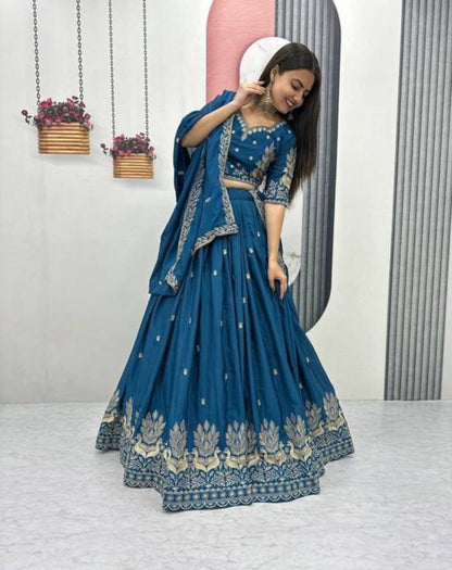 Product Image - Elegant Designer Fully Stitched Lehengas - 2