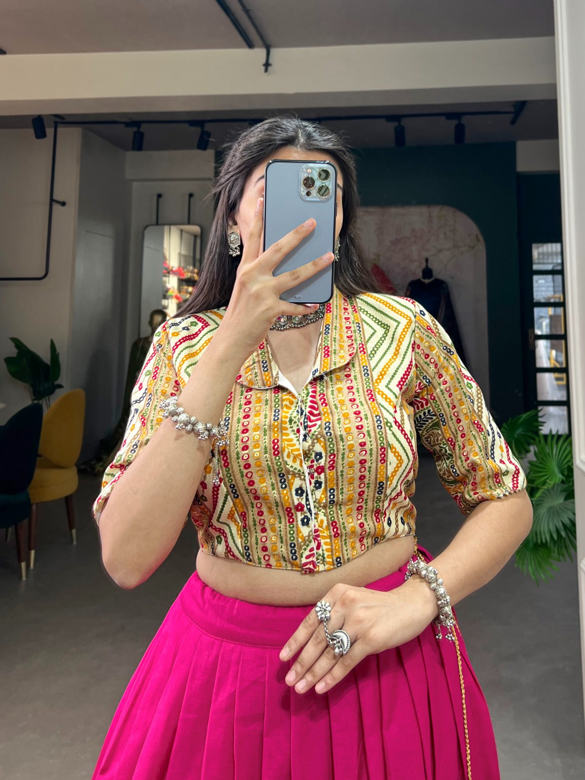Product Image - Stylish Cotton Co-ord Set for Festive Wear