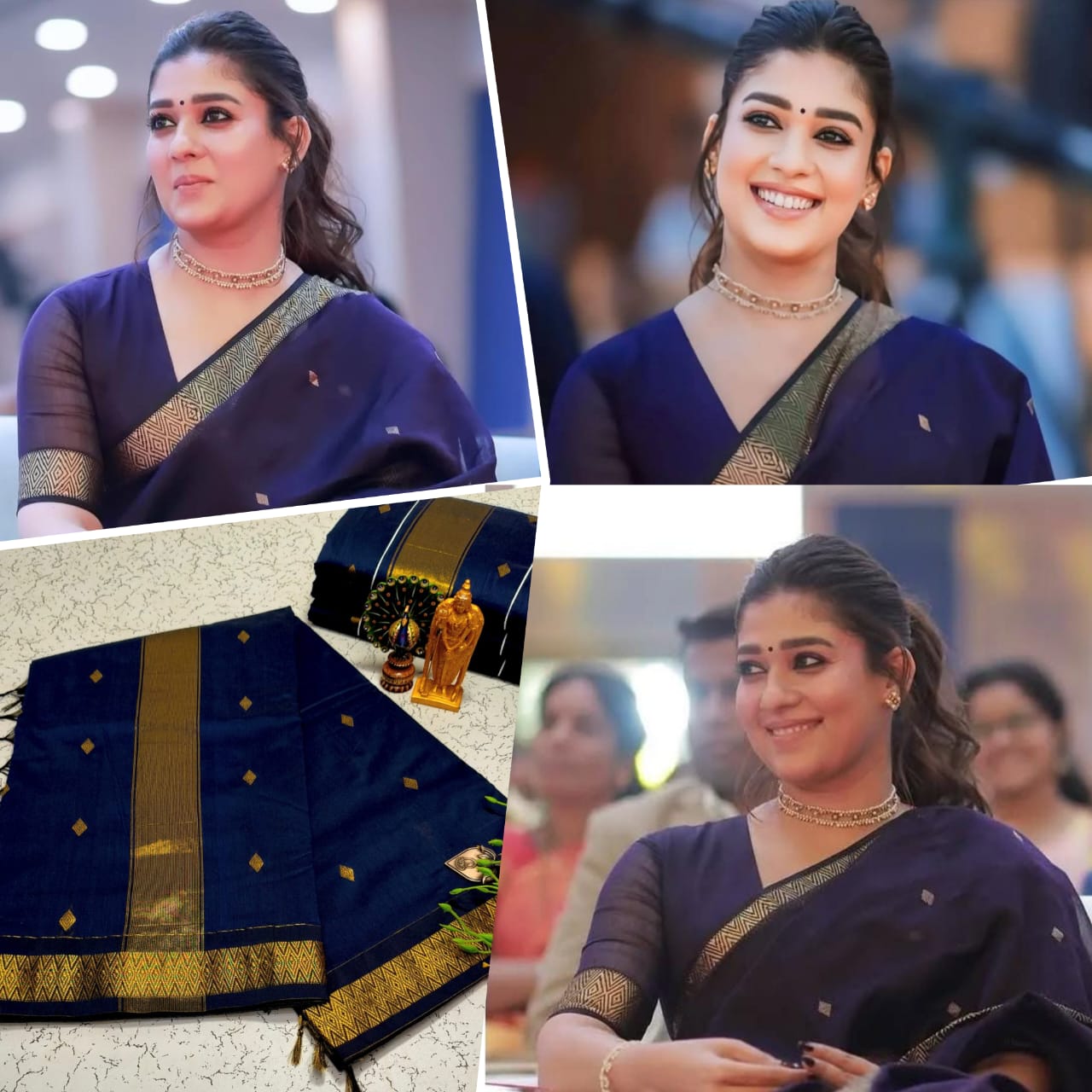 Product Image - Nayanthara Inspired Silk Cotton Saree