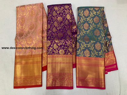 Kachipuram pattu saree