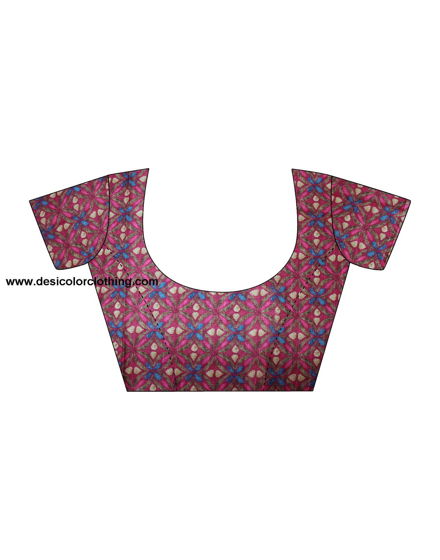 Pink Banarasi Georgette Woven Saree
