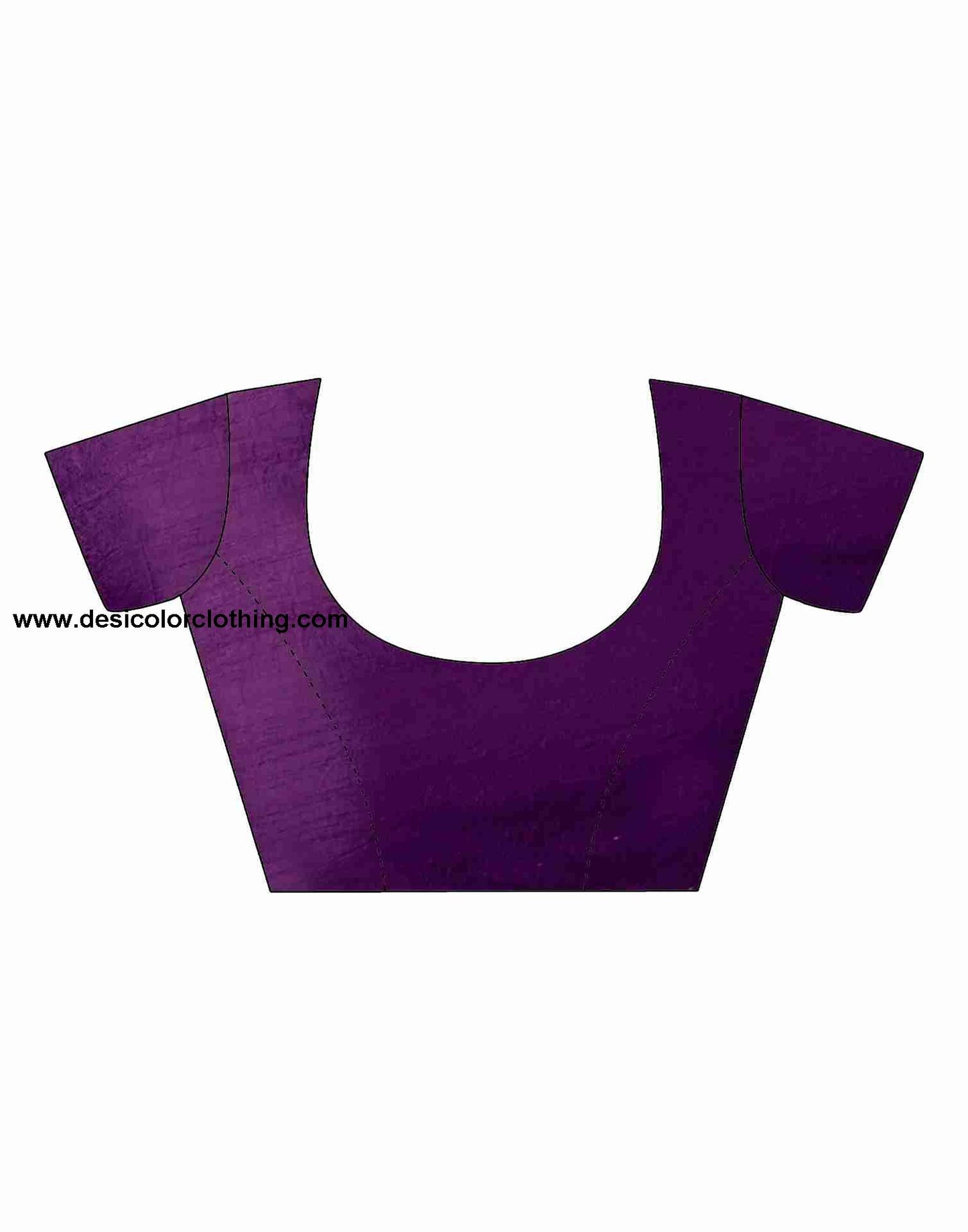 Purple Silk Woven Saree
