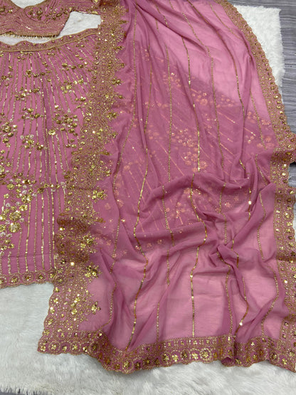Product Image - Elegant Designer Lehenga - Premium Faux Georgette Collection