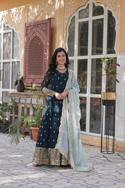 Product Image - Premium Designer ReadyMade Gown Collections - Elegant Festive Wear