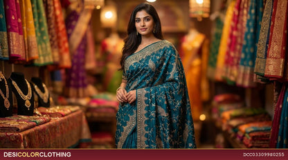 Product Image - Designer saree for Wedding and party wear - 4