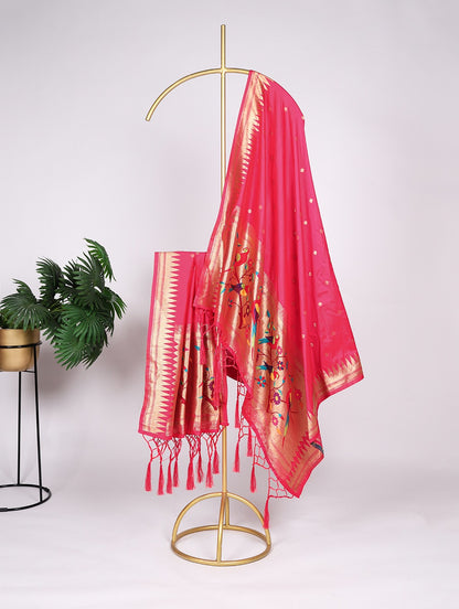 Product Image - Exquisite Pathani Dupatta with Jacquard Fabric