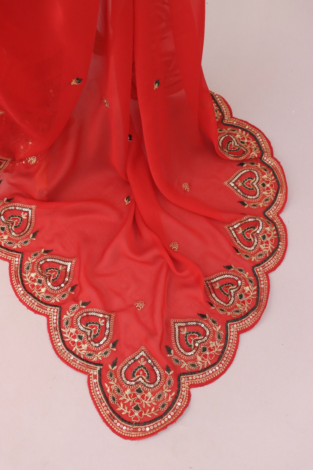 Product Image - Designer Rangoli Silk Saree with Fancy Thread & Sequence Work