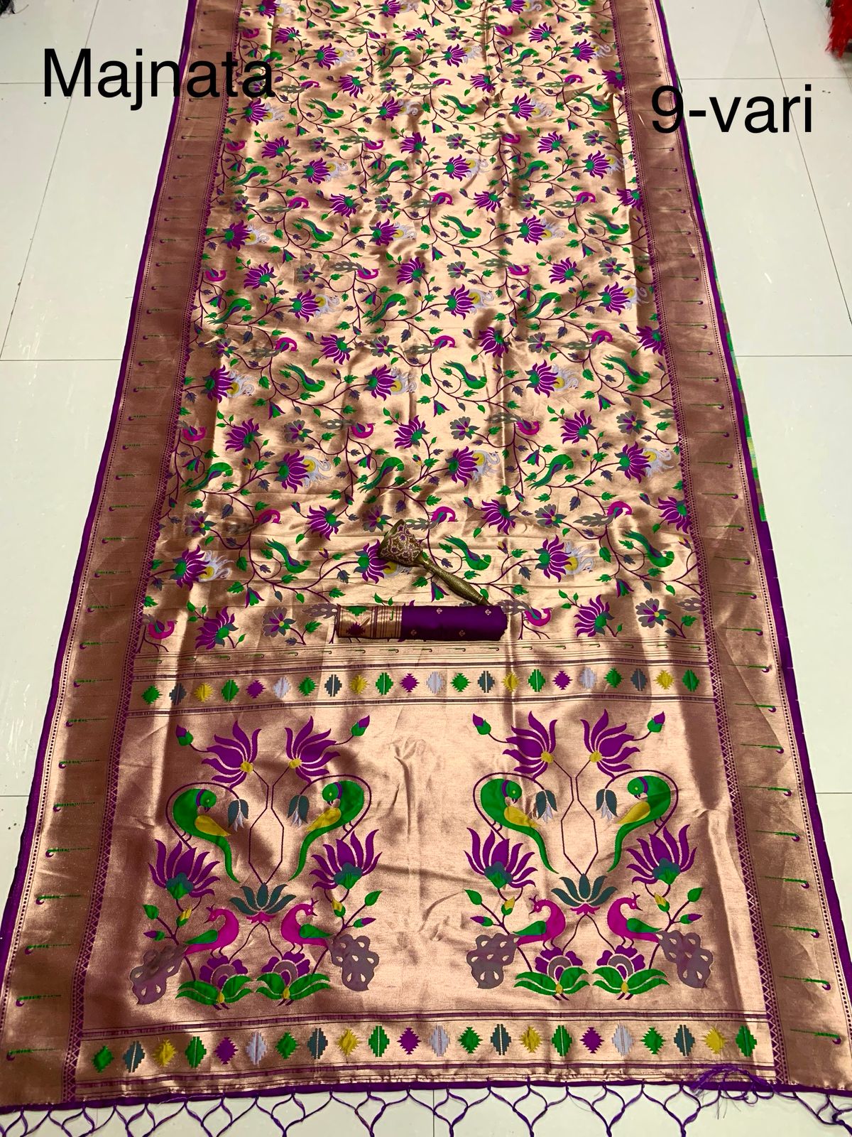 Product Image - Designer Silk Saree - Pure Kanchivram Pethani Exclusive