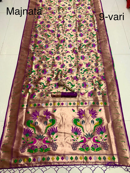 Product Image - Designer Silk Saree - Pure Kanchivram Pethani Exclusive