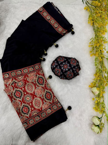 Product Image - Elegant Ajark Sarees for Every Occasion - 7