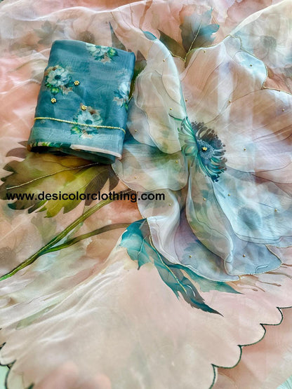 Elegant Fancy Organza Sarees – Perfect Blend of Luxury & Style