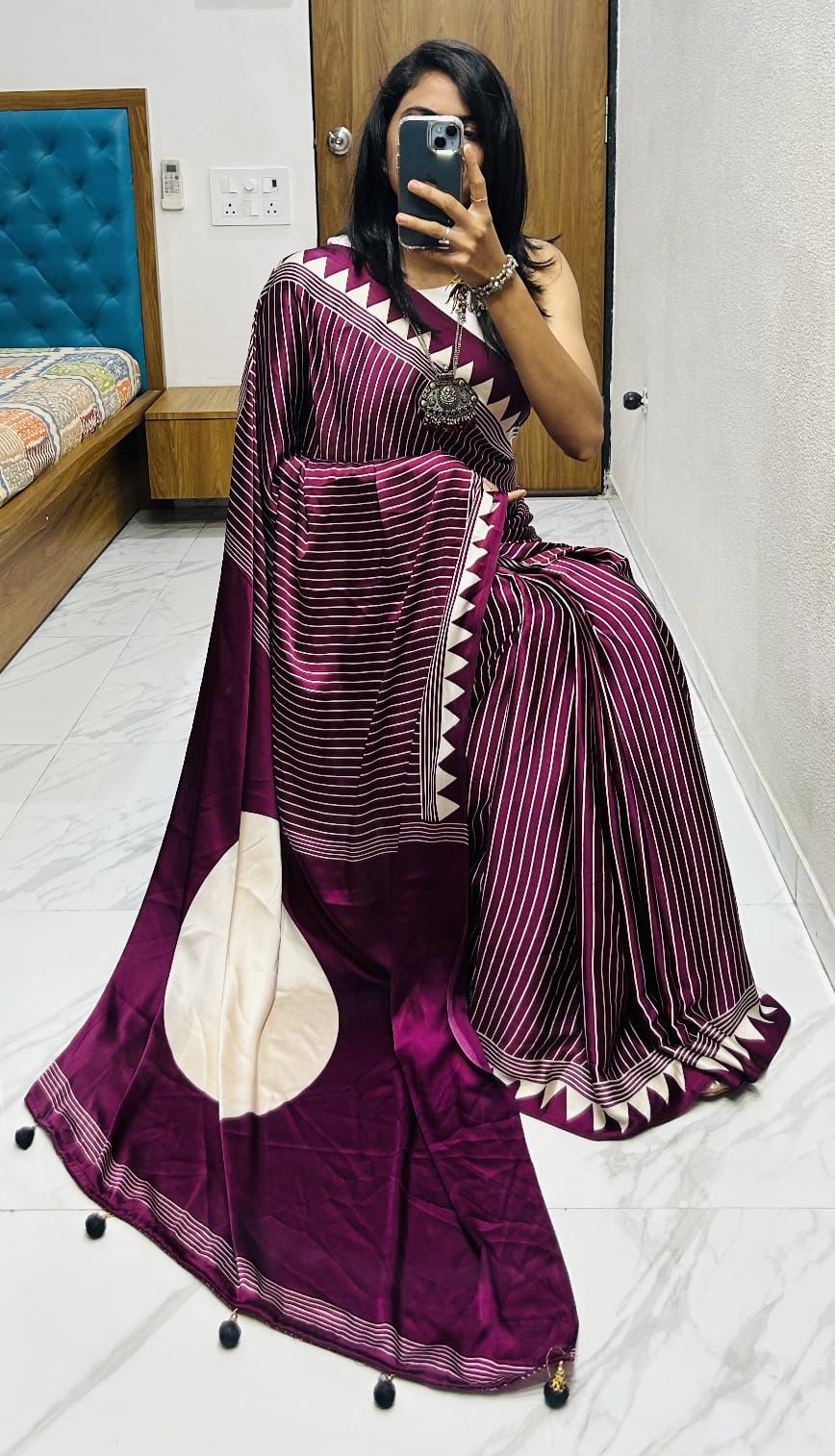 Product Image - Designer Georgette Saree for Weddings and Festive Occasions