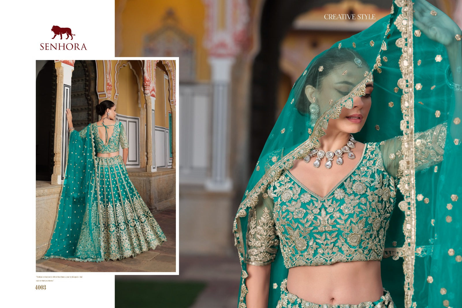 Product Image - Senhora Sangam Premium Wedding Lehenga Collection