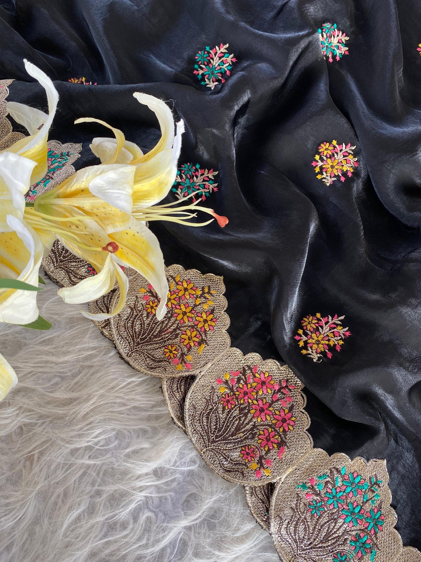 Product Image - Designer Space Silk Saree - Festive & Wedding Collection