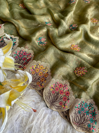 Product Image - Designer Space Silk Saree - Festive & Wedding Collection