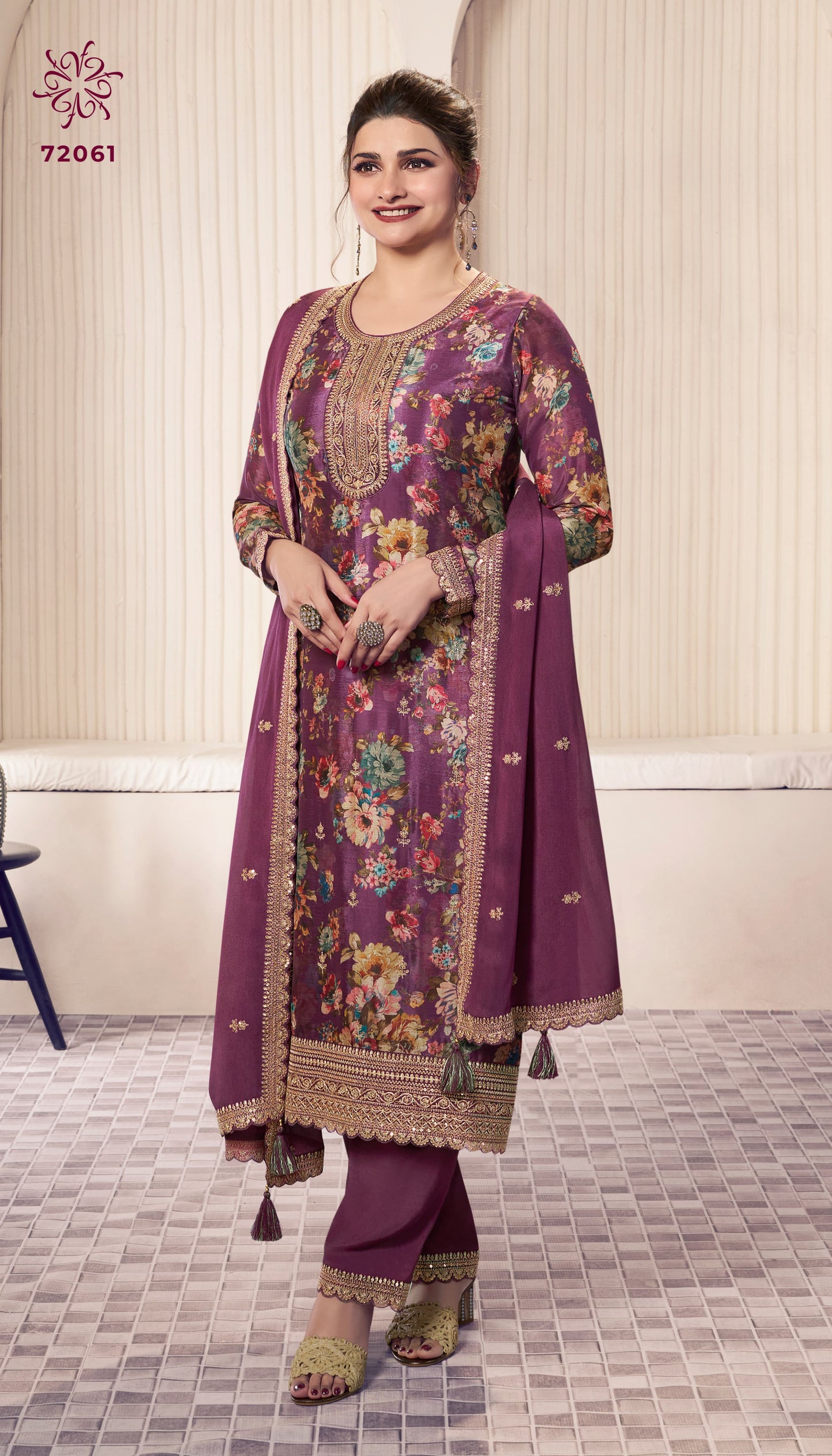 Product Image - Elegant Designer Dress for Festive Occasions - Kuleesh Pahal-3