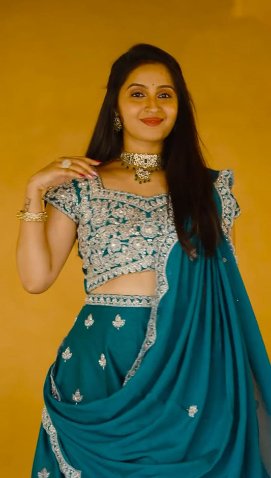 Product Image - Exquisite Tapi-207 Lehenga Choli - Embroidery Sequence Work