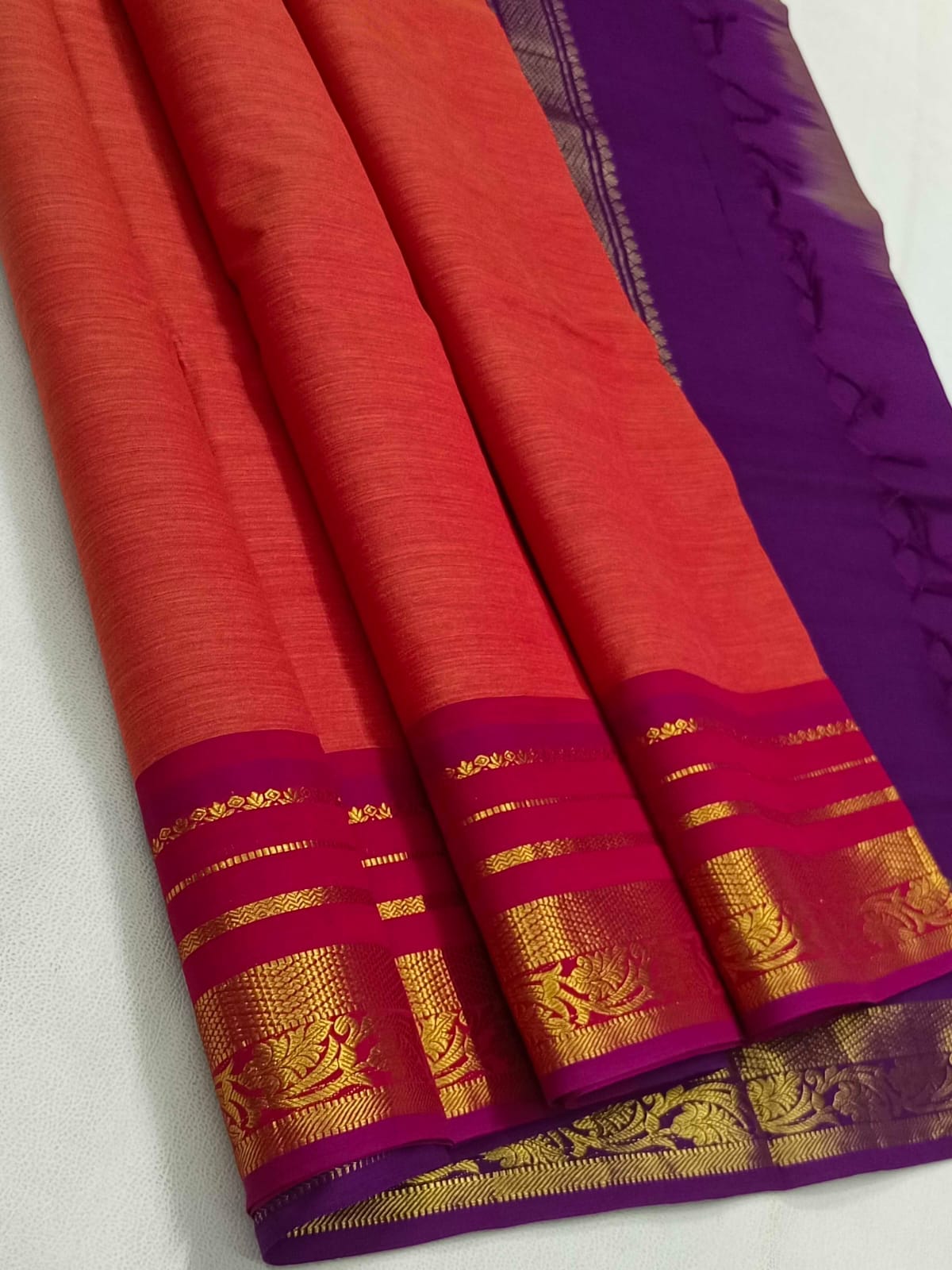 Product Image - Semi Silk Cotton Designer Sarees