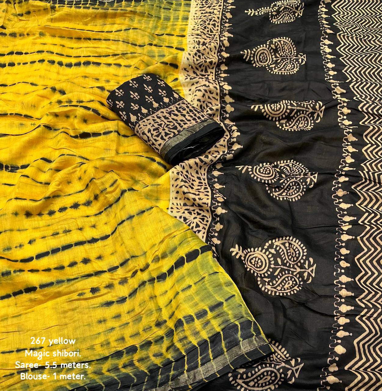 Product Image - Premium Pure Chanderi Shibori Saree - New Arrivals