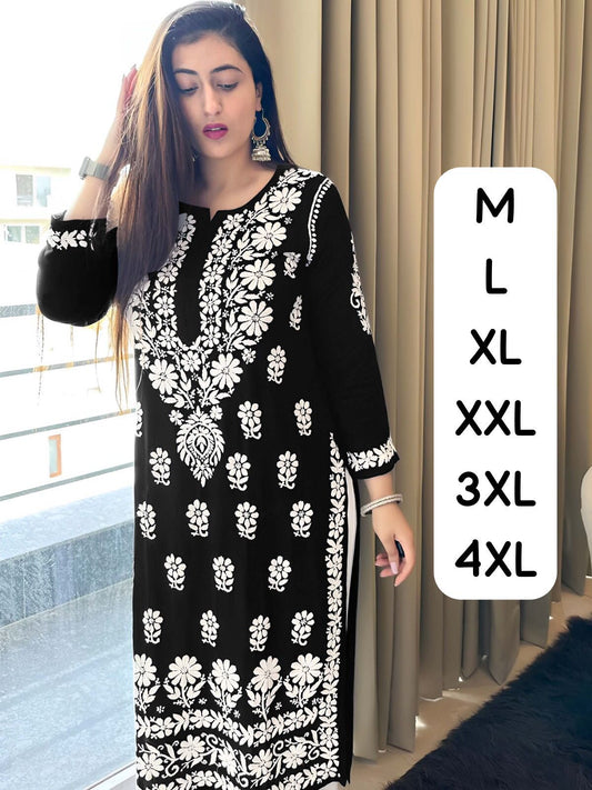 Product Image - Designer Kurti with Embroidery - MF 575