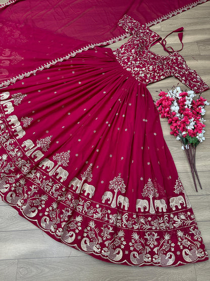 Product Image -  Designer Georgette Festival Gown