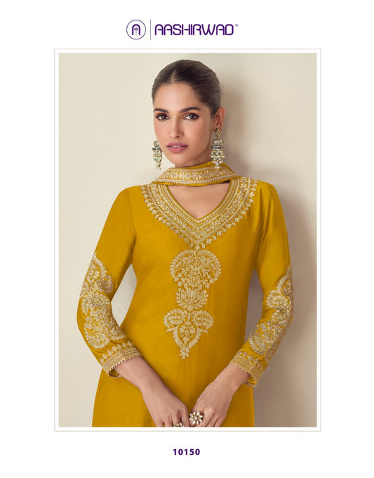Product Image - Roma Designer Saree - Premium Chinon Silk Ethnic Wear for Festive Occasions