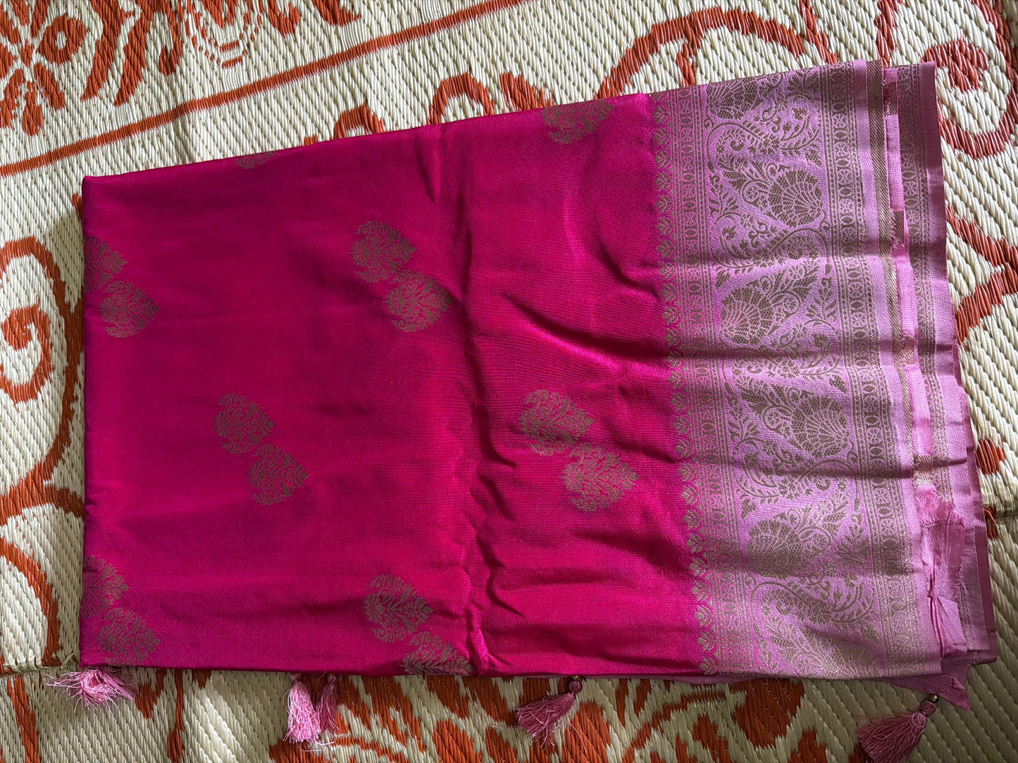 Product Image - Banaras gerogette fancy Sarees - 1