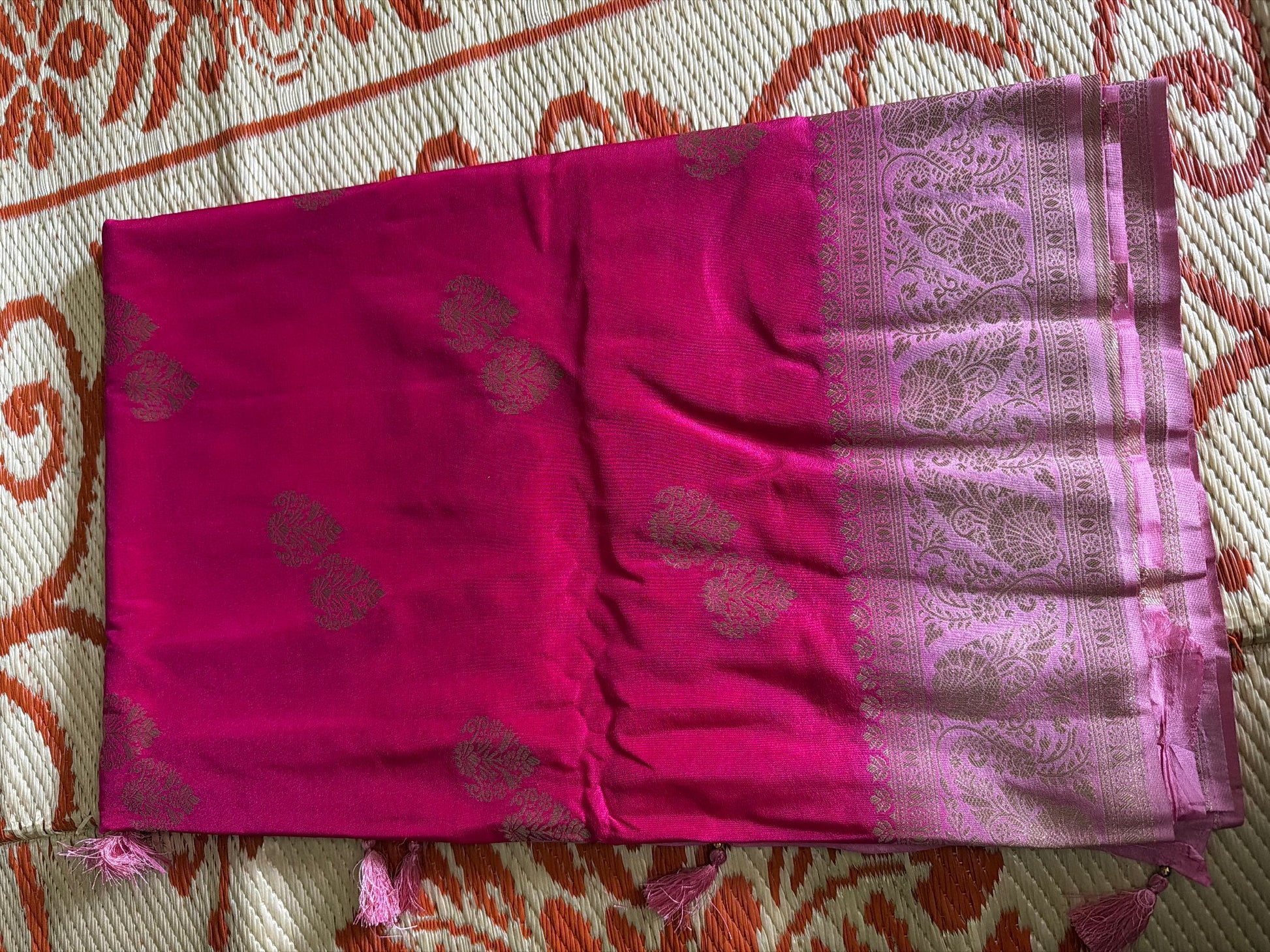Product Image - Banaras gerogette fancy Sarees - 1